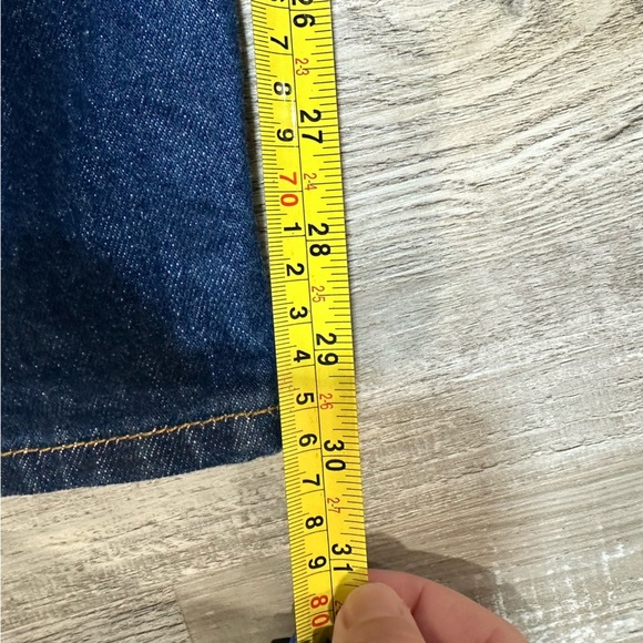 Abercrombie & Fitch The 90s Straight Ultra High Rise jeans Curve Love 34/18R - Picture 8 of 10